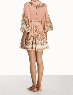 Chintz Wrap Mini Dress