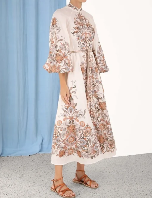 Devi Billow Long Dress