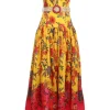 Ginger Strapless Midi Dress