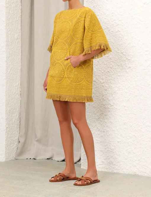 Junie Towelling Mini Dress