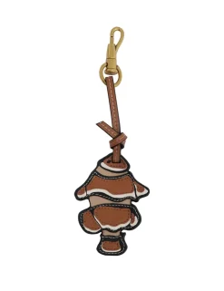 Leather Fish Keycharm