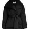 Luminosity Satin Wadded Jacket