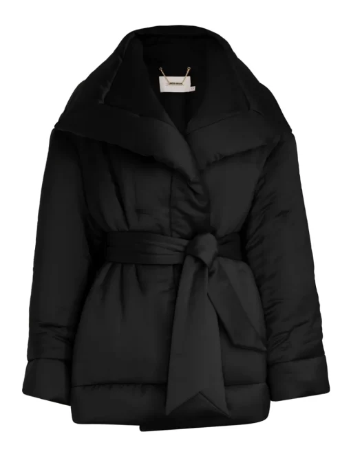 Luminosity Satin Wadded Jacket