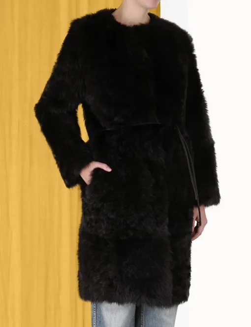 Luminosity Shearling Coat