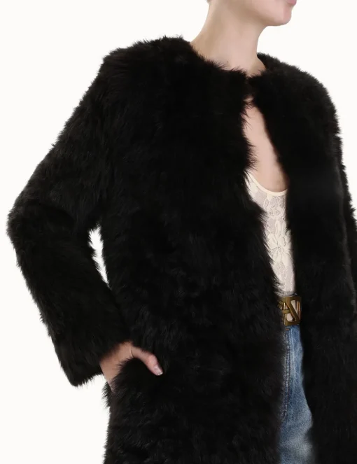 Luminosity Shearling Coat