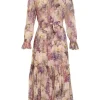 Lyrical Lantern Midi Dress