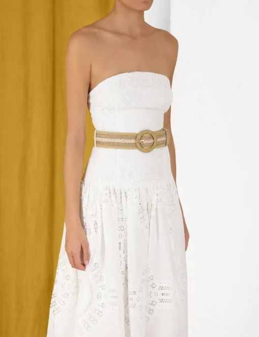 Vacay Strapless Midi Dress